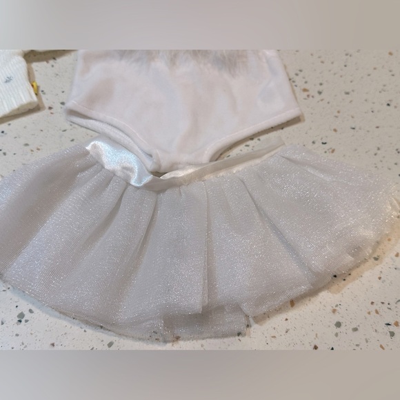 Build-A-Bear Winter Snowflake Outfit Sweater Skirt Slippers Plush NOT Included - Picture 8 of 15